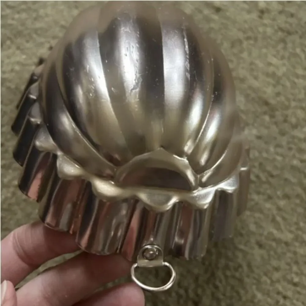 Jello Copper Oval Mold 2 1/2 Cups